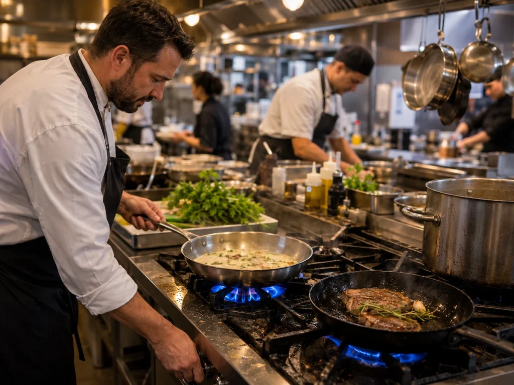 The Real Reason Gas Burners Still Run Most Professional Kitchens