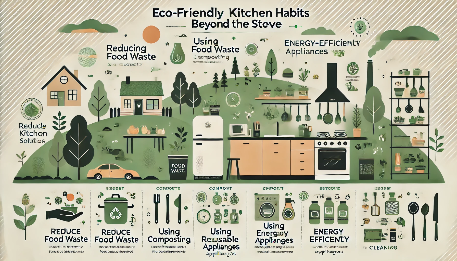 Eco-Friendly Kitchen Habits Beyond the Stove