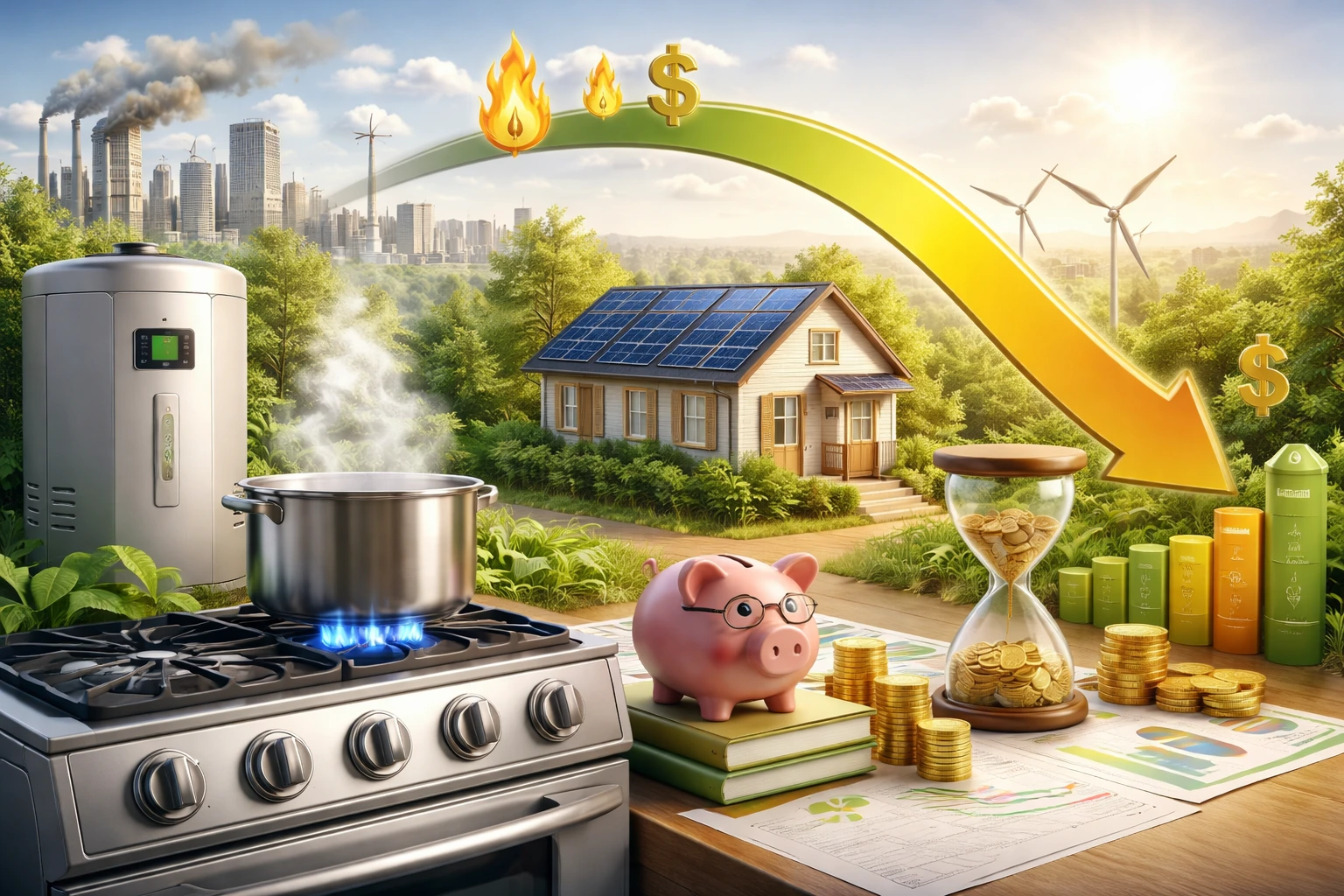 How Energy Efficiency Affects Gas Appliance Costs Over Time